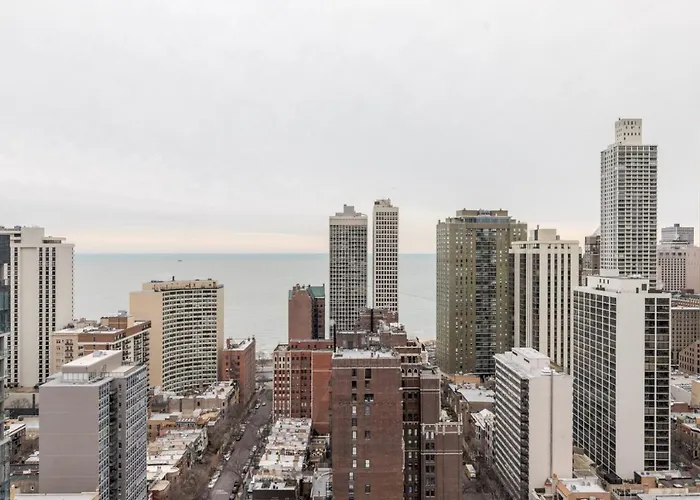 Gold Coast 2br W Gym Pool Nr Oak St Chi-207 * Чикаго